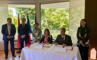 Signature d’un accord-cadre entre l’AEFE et le Groupement des Ecoles suisses qui préparent au Baccalauréat
